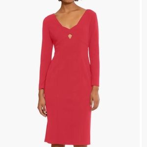 DONNA MORGAN FOR MAGGY Keyhole
Long Sleeve Sheath Dress
BARBADOS CHERRY, Size 10